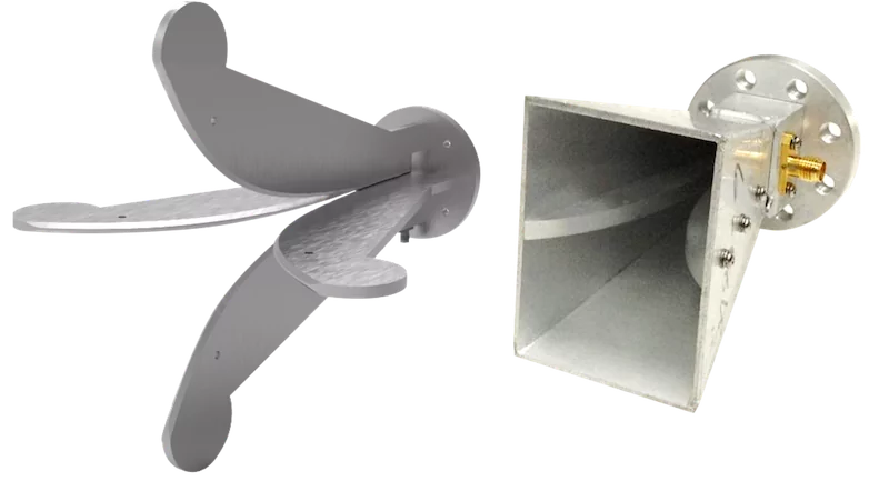 broadband horn antennas