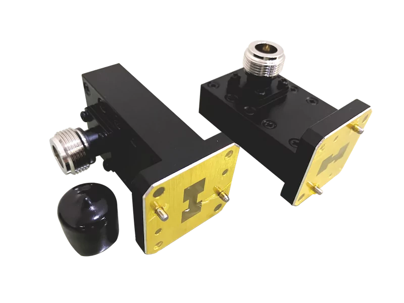 wavegudie to coaxial adapter