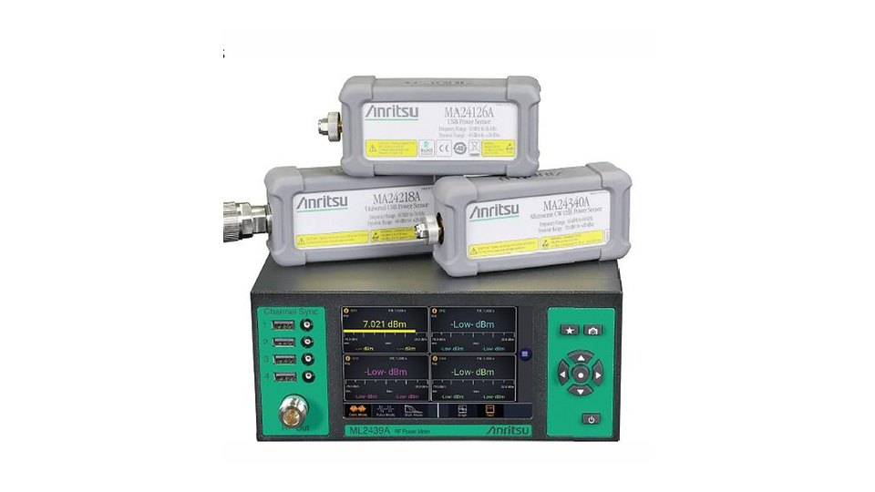 Wattmètre Anritsu ML2439A et capteurs USB